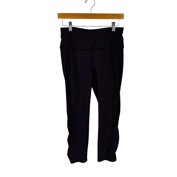 lululemon athletica Pants - Lululemon Womens Purple High Waist Leggings Nylon Lycra Blend Size 8